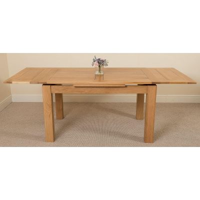 Richmond 140 - 220cm Medium Oak Extendable Dining Table