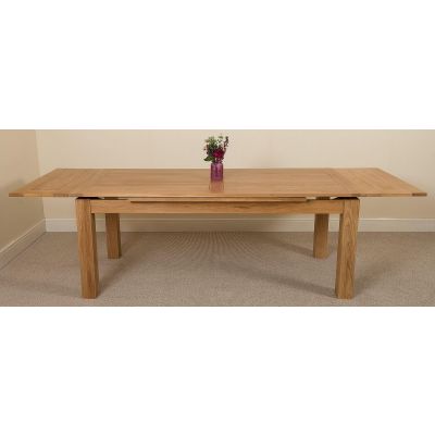 Richmond 200 - 280cm Large Oak Extendable Dining Table