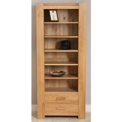 Kuba Large Solid Oak Bookcase
