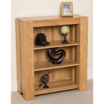 Kuba Small Solid Oak Bookcase