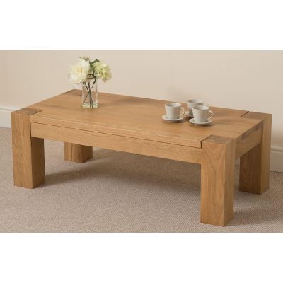 Kuba Chunky Large Oak Coffee Table
