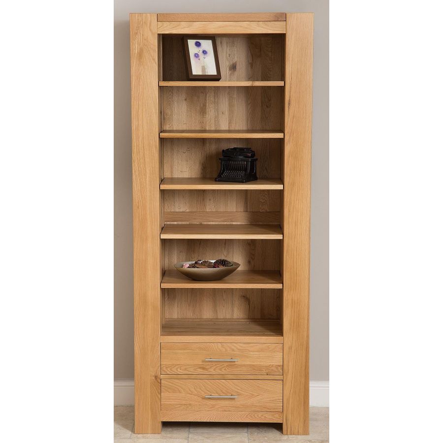 Kuba Oak Large Bookcase Free Uk Delivery