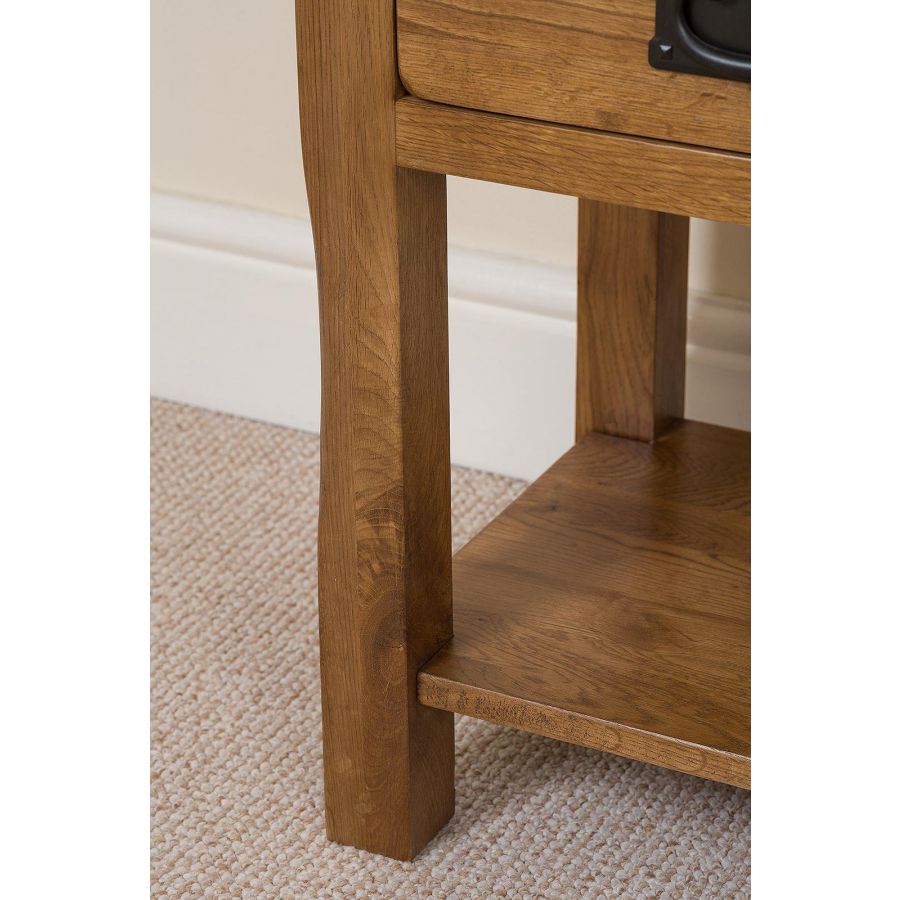 Cotswold Oak Lamp Table Oak Furniture King