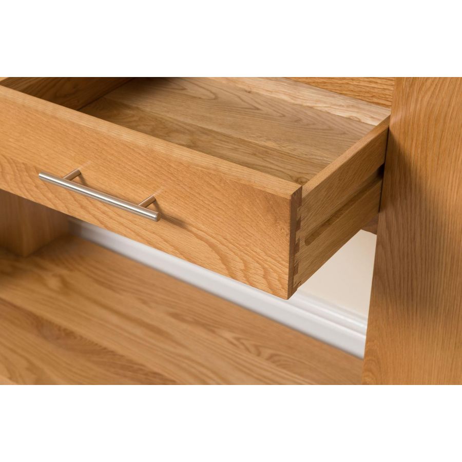 Kuba Solid Oak Console Table
