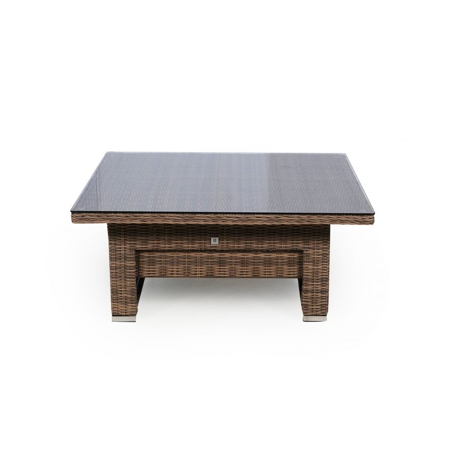 Dorset Modular Rattan Corner Sofa Dining Set - Brown