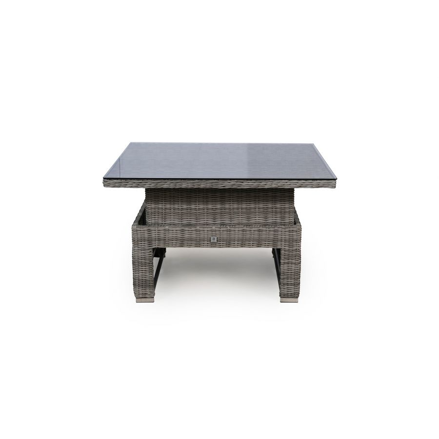 Dorset Modular Rattan Corner Sofa Dining Set - Grey