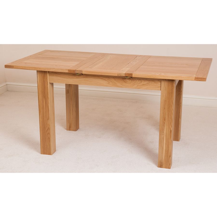 Hampton Dining Set With 4 Stanford Chairs Oak Furniture King
