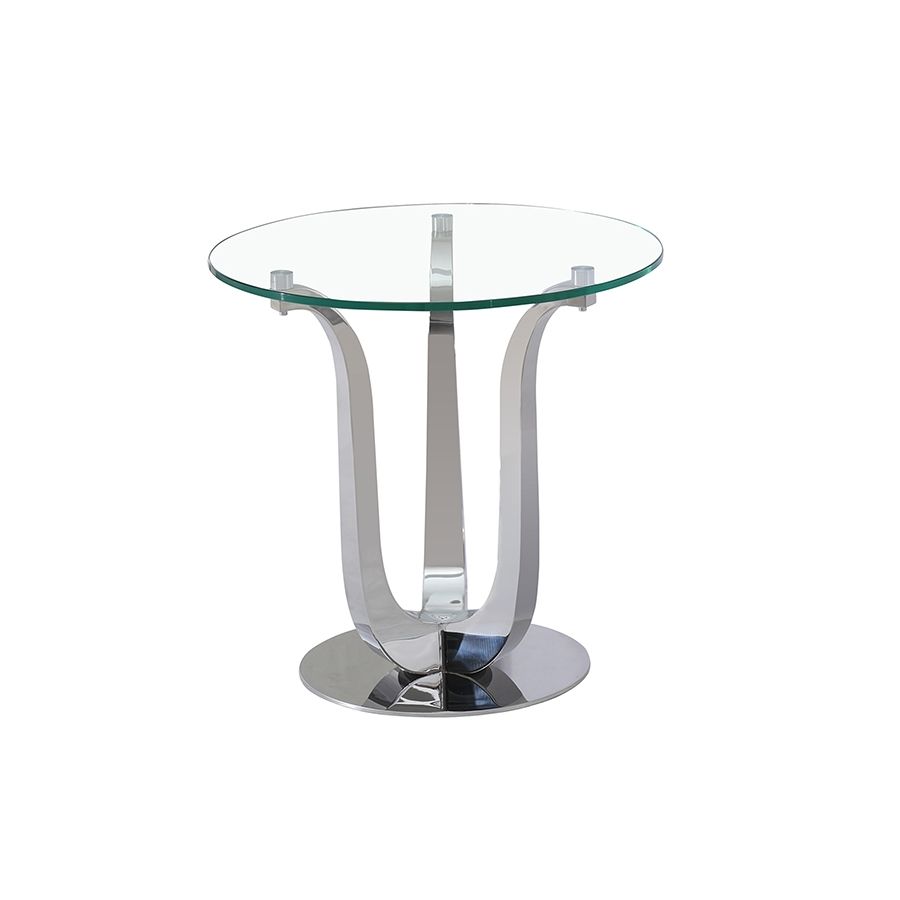 glass lamp table