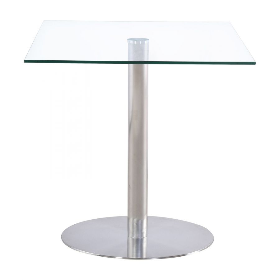 Sephora 107cm Small Glass Dining Table