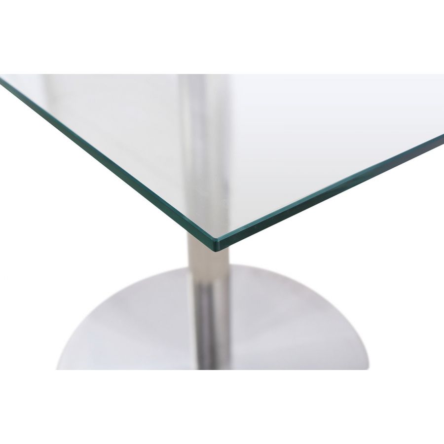 Sephora 107cm Small Glass Dining Table
