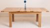 Seattle Solid Oak Extending Dining Table - Front