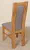 Stanford Solid Oak Dining Chair - Back