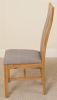 Stanford Solid Oak Dining Chair - Side