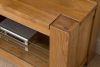 Kuba Solid Oak TV Unit Cabinet - Close up