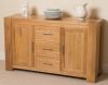 front left kuba solid oak  large sideboard