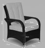Arizona Rattan Garden Furniture - Chair Dimensions